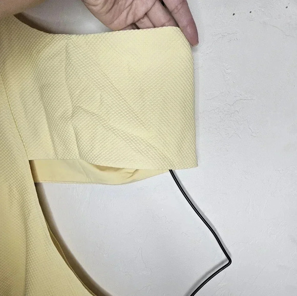 Stone Fox Swim Cypress One Piece Swimsuit - Pale Banana Pique XL - Picture 4 of 5